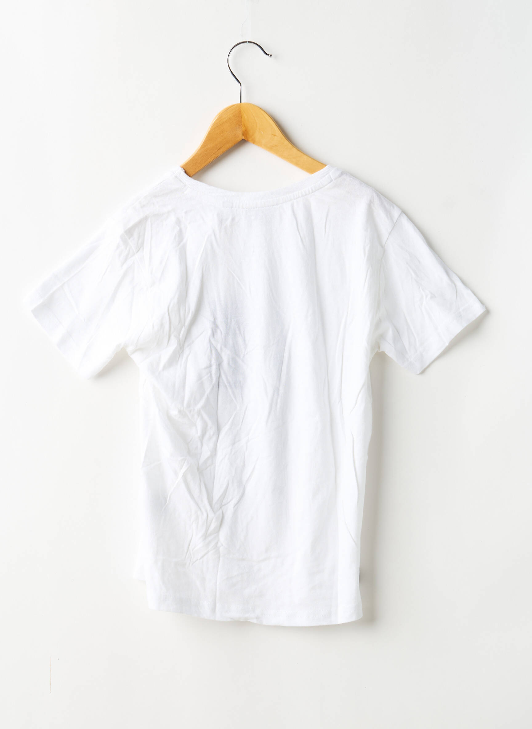 Tricou elasticitate mâneci scurte alb DEELUXE băiat