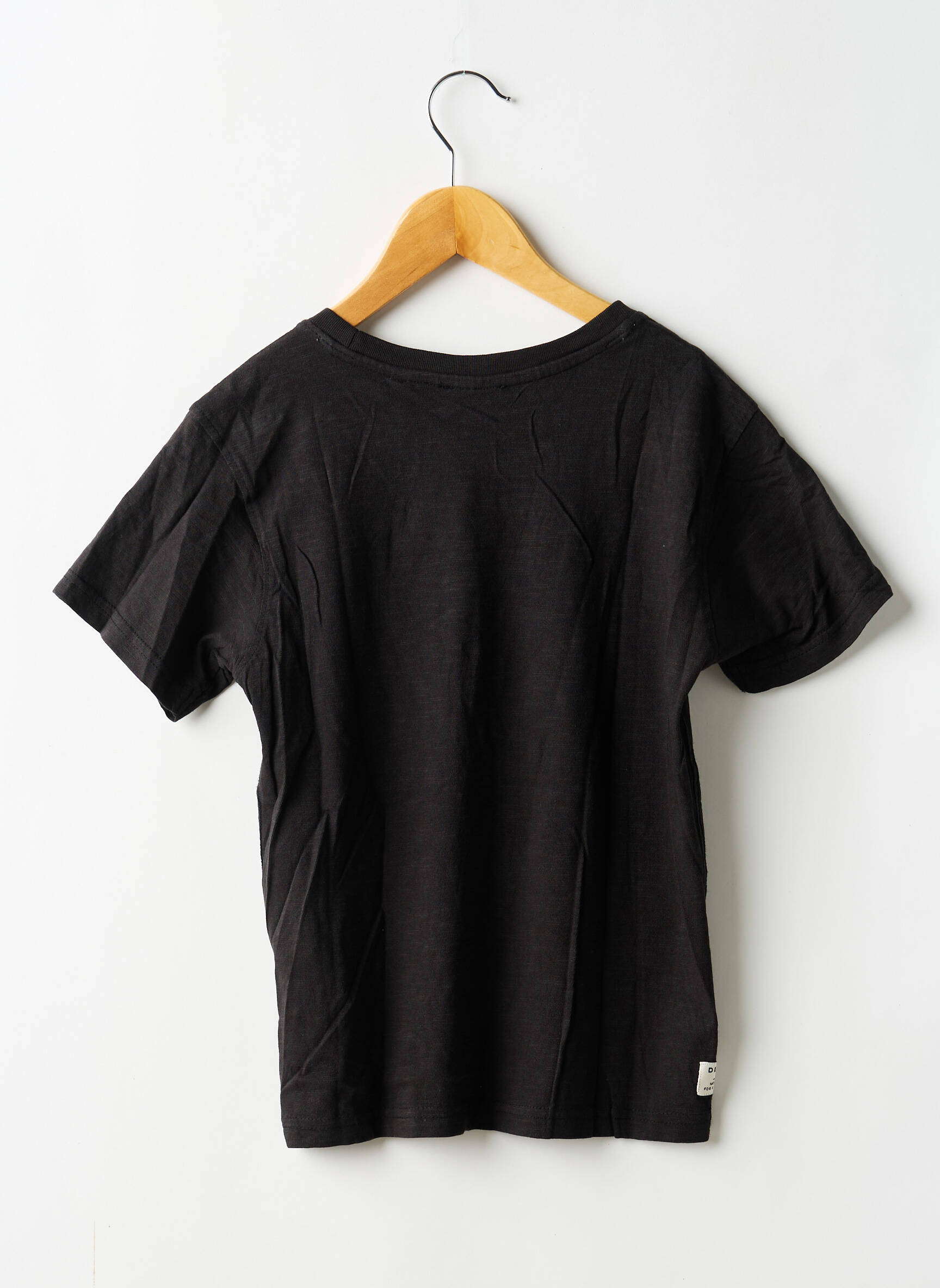 Tricou elasticitate mâneci scurte negru DEELUXE băiat