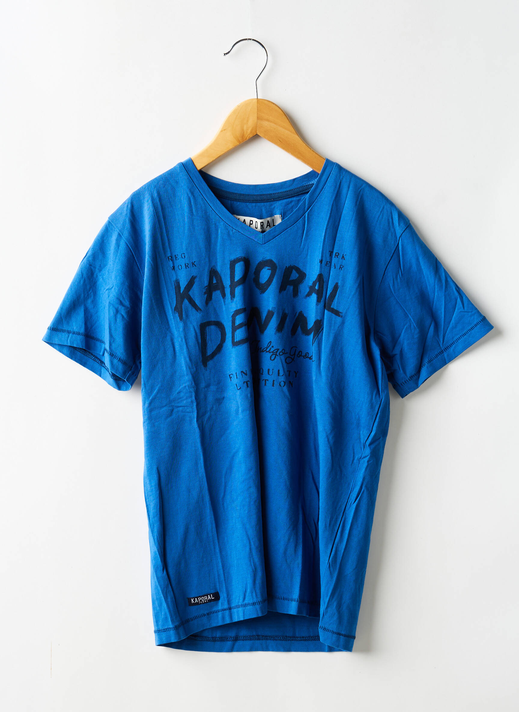 Tricou țesătură jersey mâneci scurte albastru KARPOS băiat
