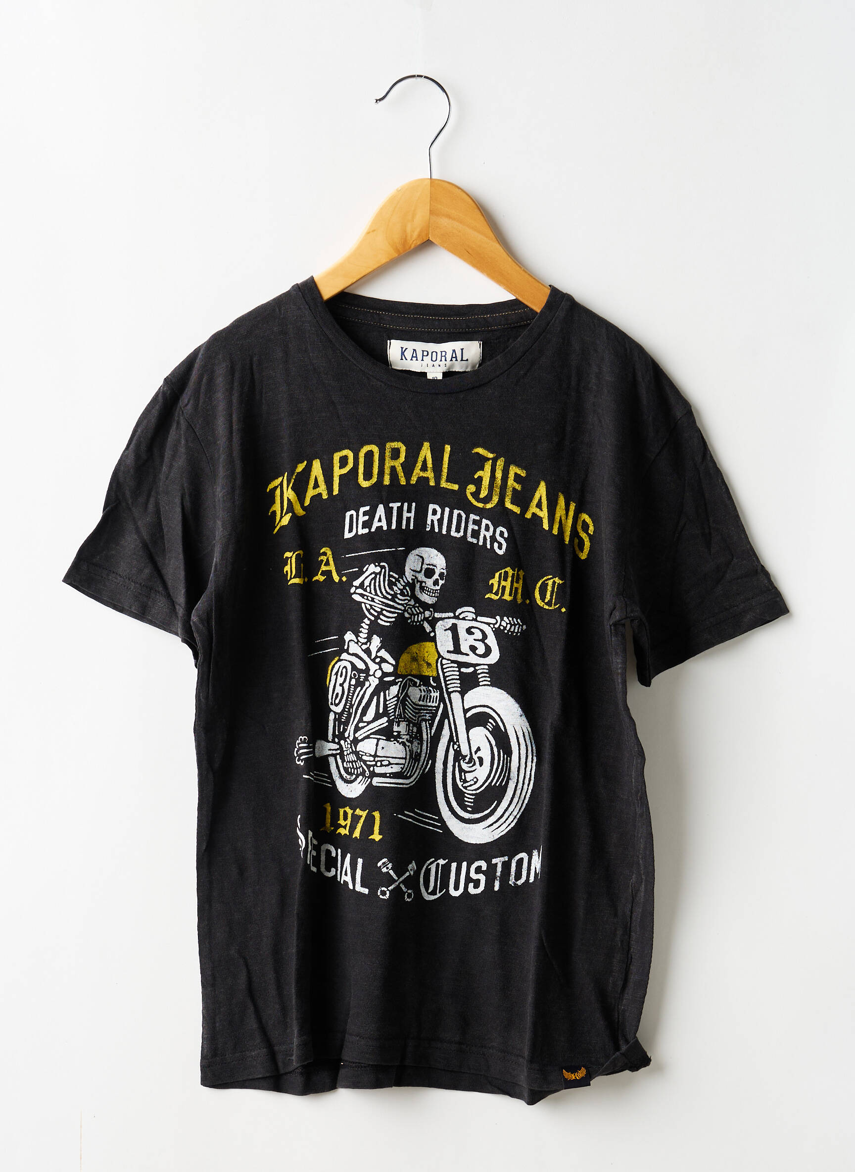 Tricou elasticitate mâneci scurte gri KAPORAL băiat