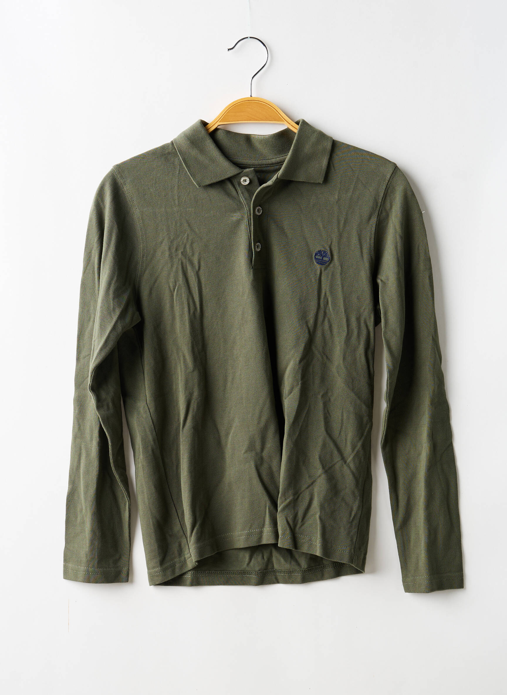 Polo mâneci lungi mâneci lungi verde TIMBERLAND băiat
