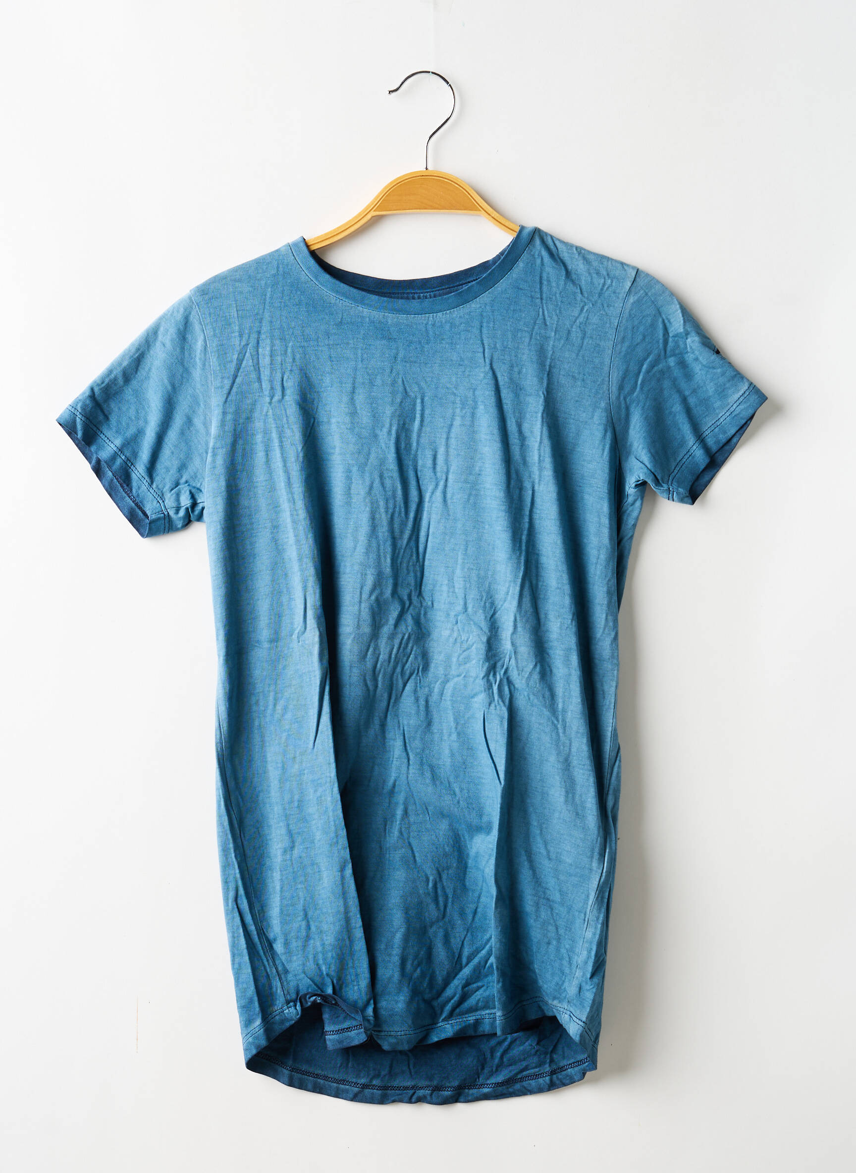 Tricou elasticitate mâneci scurte albastru TEDDY SMITH băiat