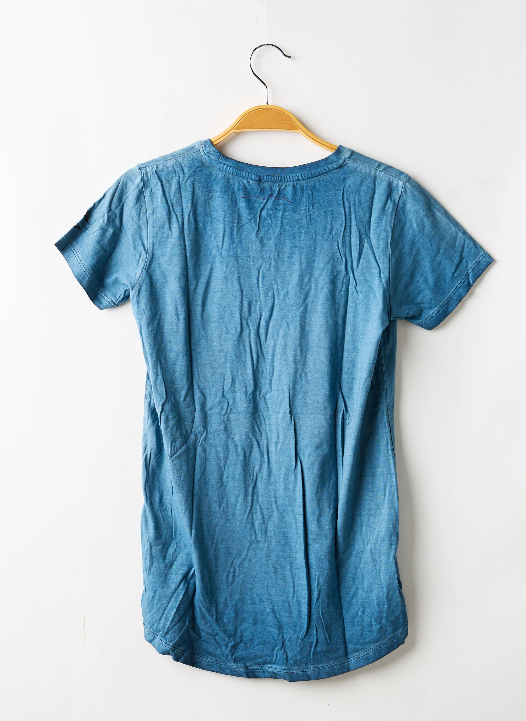 Tricou elasticitate mâneci scurte albastru TEDDY SMITH băiat