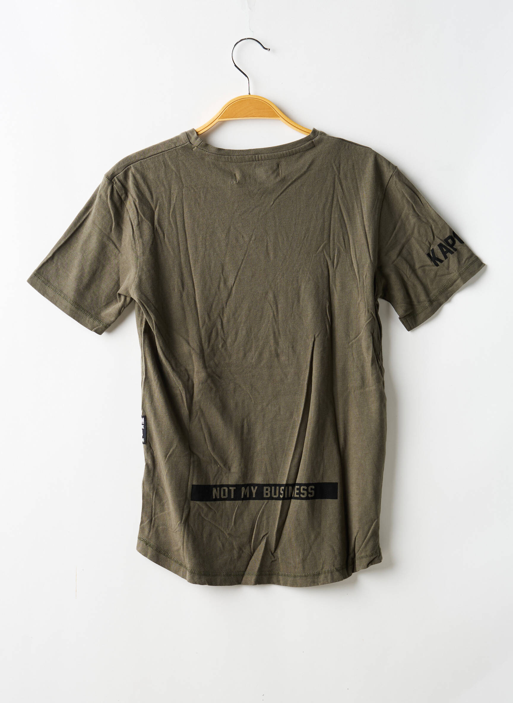 Tricou elasticitate mâneci scurte verde KAPORAL băiat