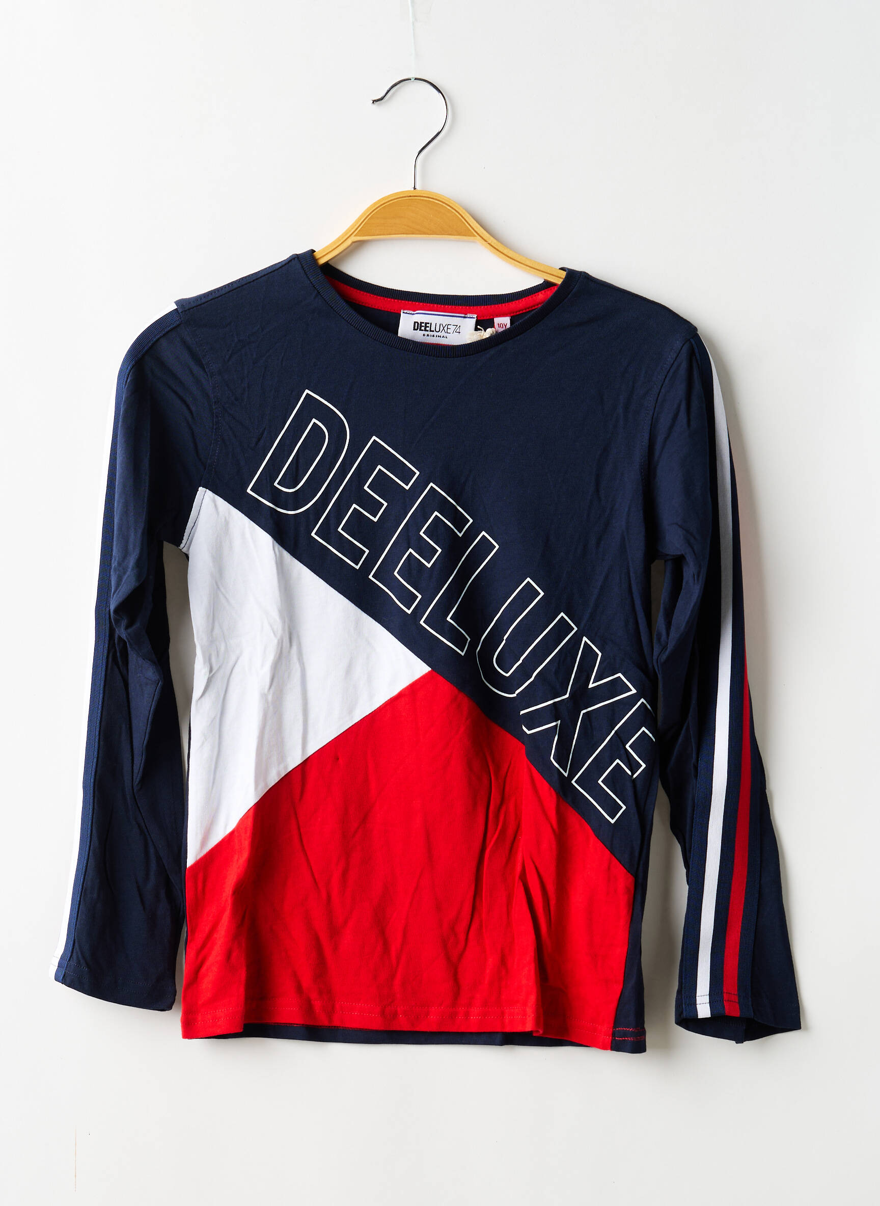 Tricou mâneci lungi mâneci lungi albastru DEELUXE băiat