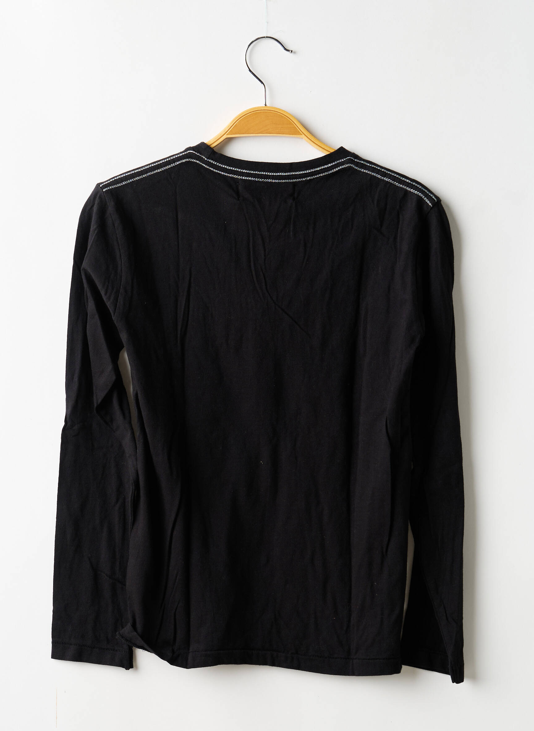 Tricou mâneci lungi mâneci lungi negru KAPORAL băiat