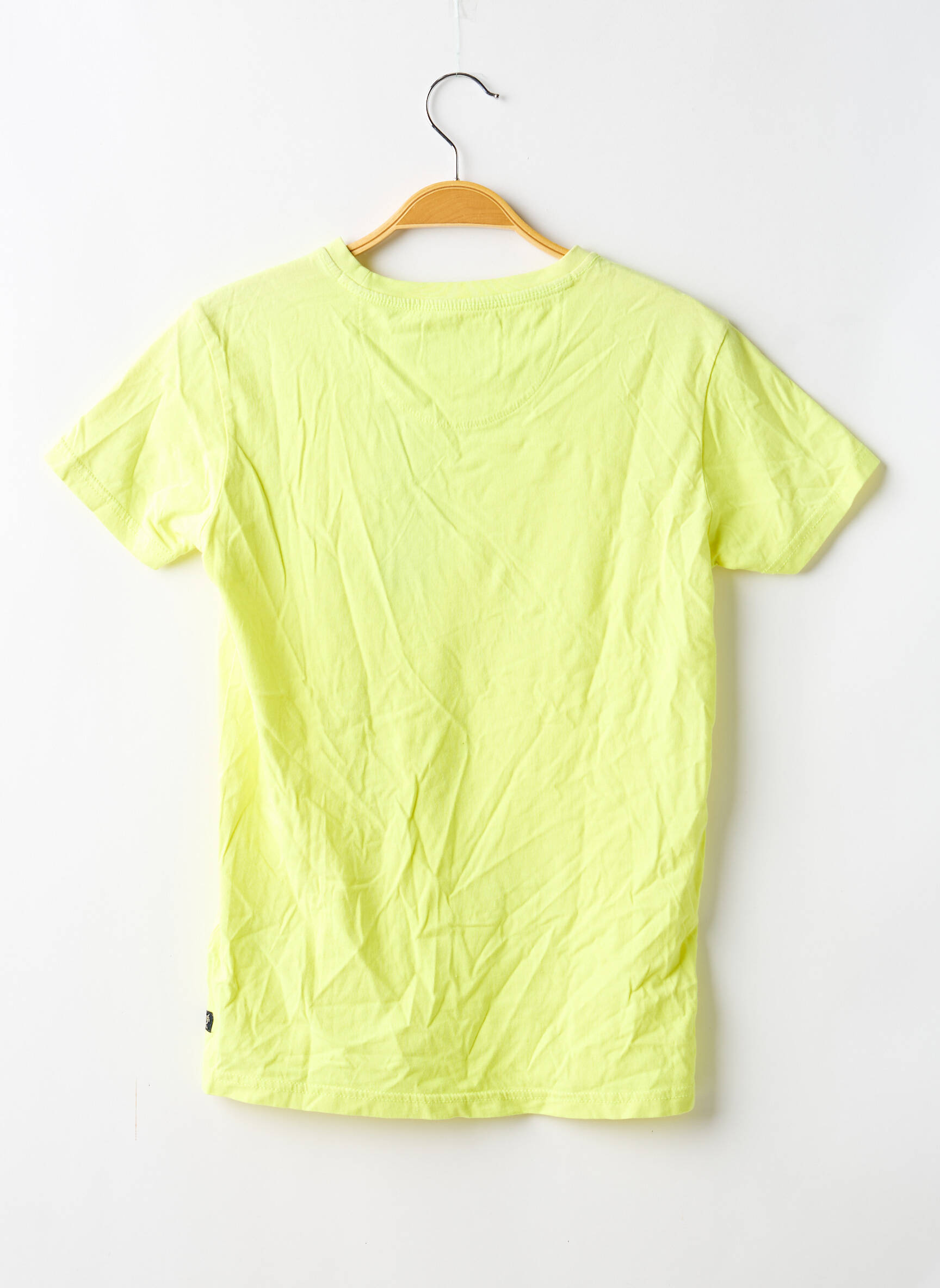 Tricou elasticitate mâneci scurte galben PETROL INDUSTRIES băiat