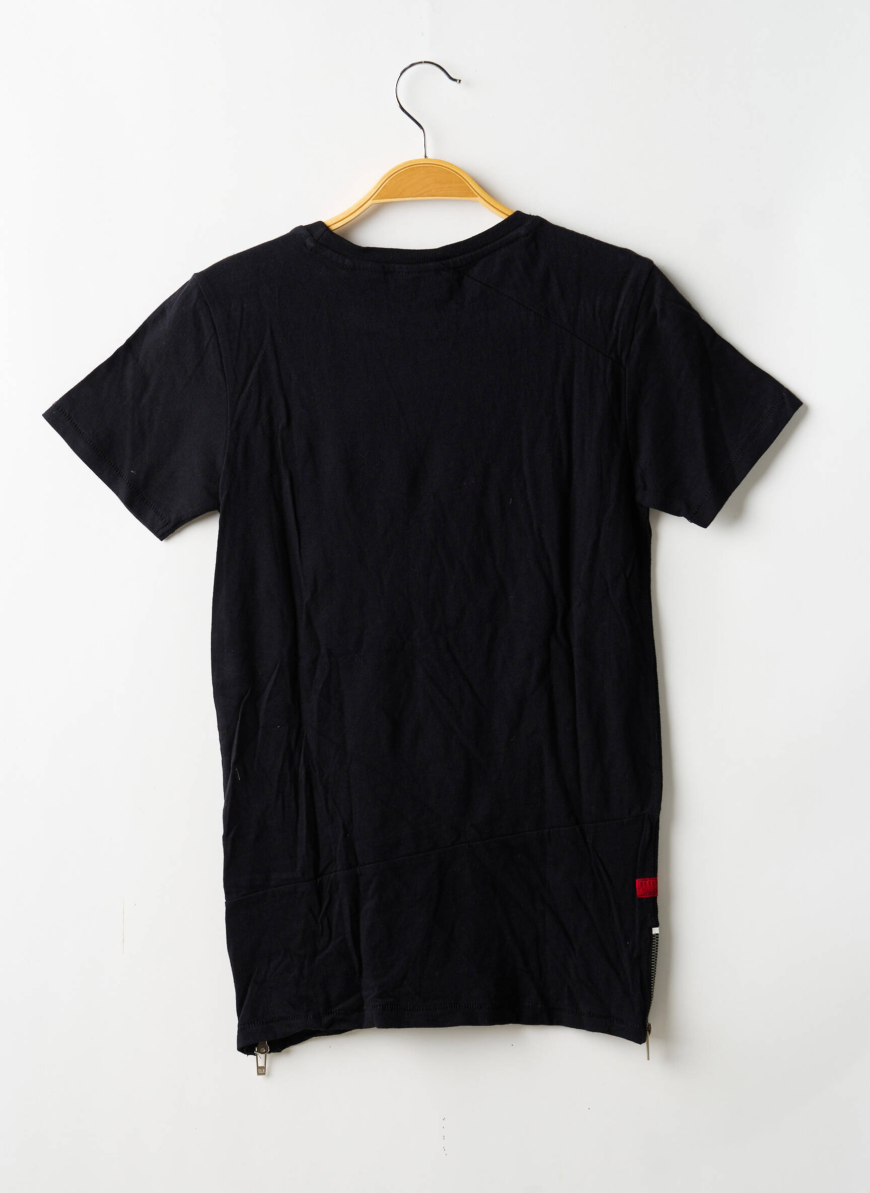 Tricou elasticitate mâneci scurte negru DEELUXE băiat