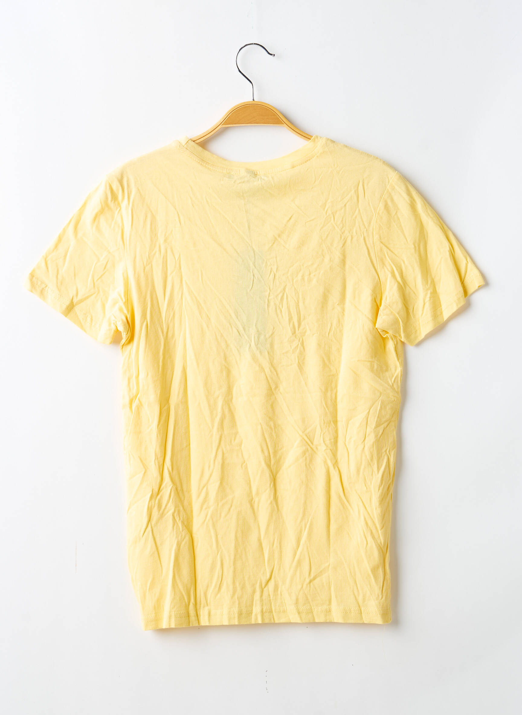 Tricou elasticitate mâneci scurte galben UNIPLAY bărbat