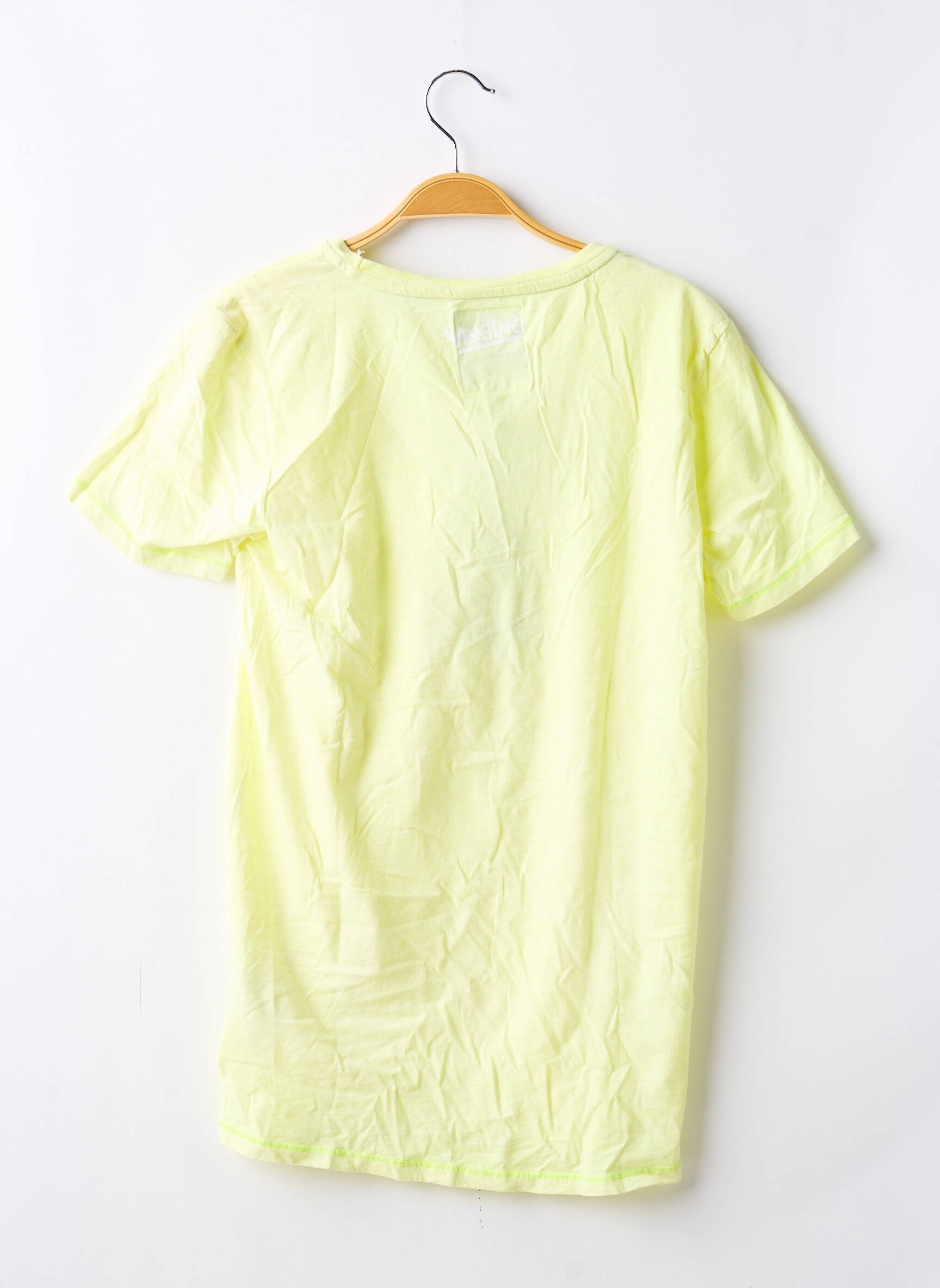 Tricou elasticitate mâneci scurte galben VINGINO băiat