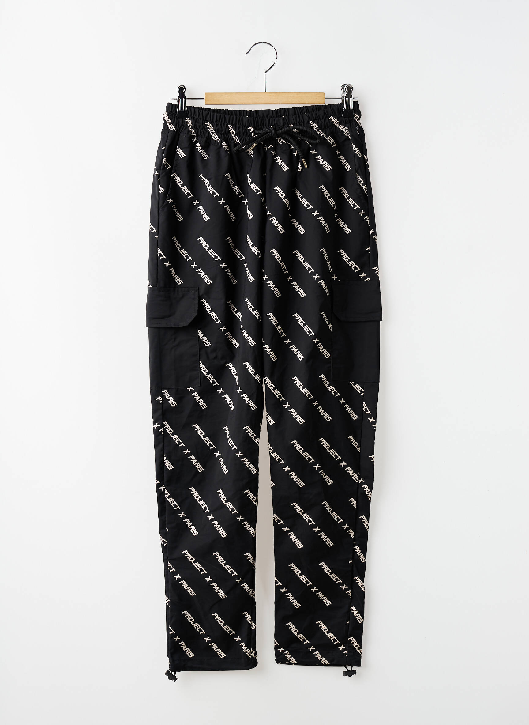 Pantalon cargo strânsă pe partea de jos mărime normală negru PROJECT X PARIS bărbat
