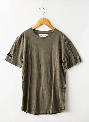 Tricou elasticitate mâneci scurte verde KAPORAL băiat