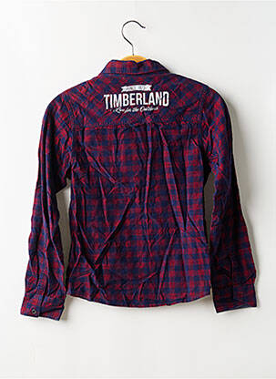 Cămașă cu mâneci lungi manșete cu nasturi și deschidere albastru TIMBERLAND băiat
