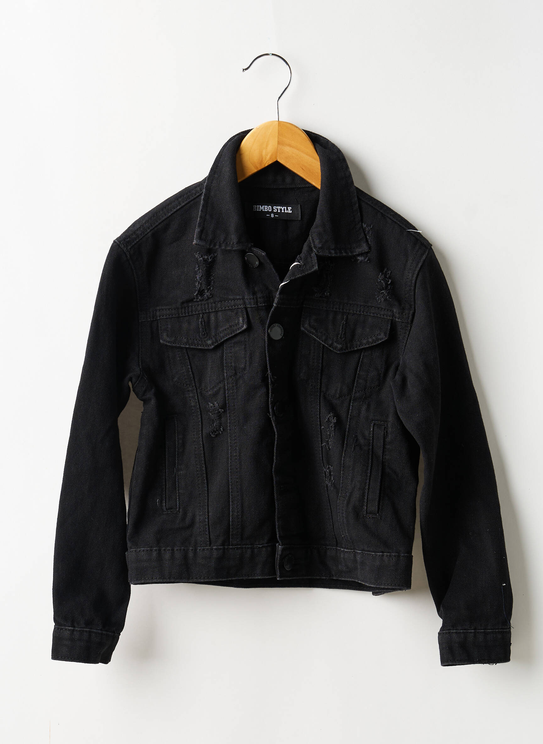 Jachete casual buzunare negru BIMBO STYLE copil