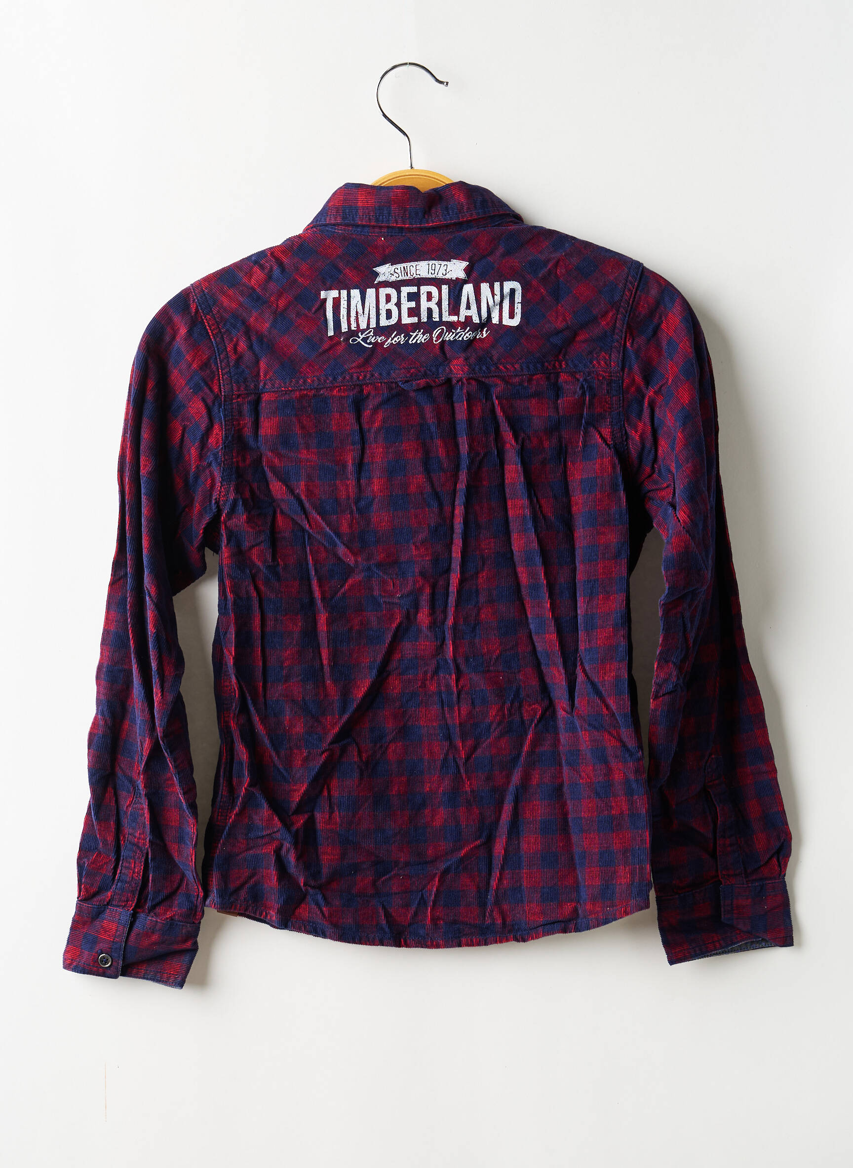 Cămașă cu mâneci lungi manșete cu nasturi și deschidere albastru TIMBERLAND băiat
