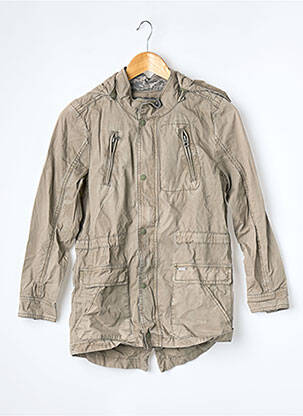 Jachete casual buzunare verde PEPE JEANS fată