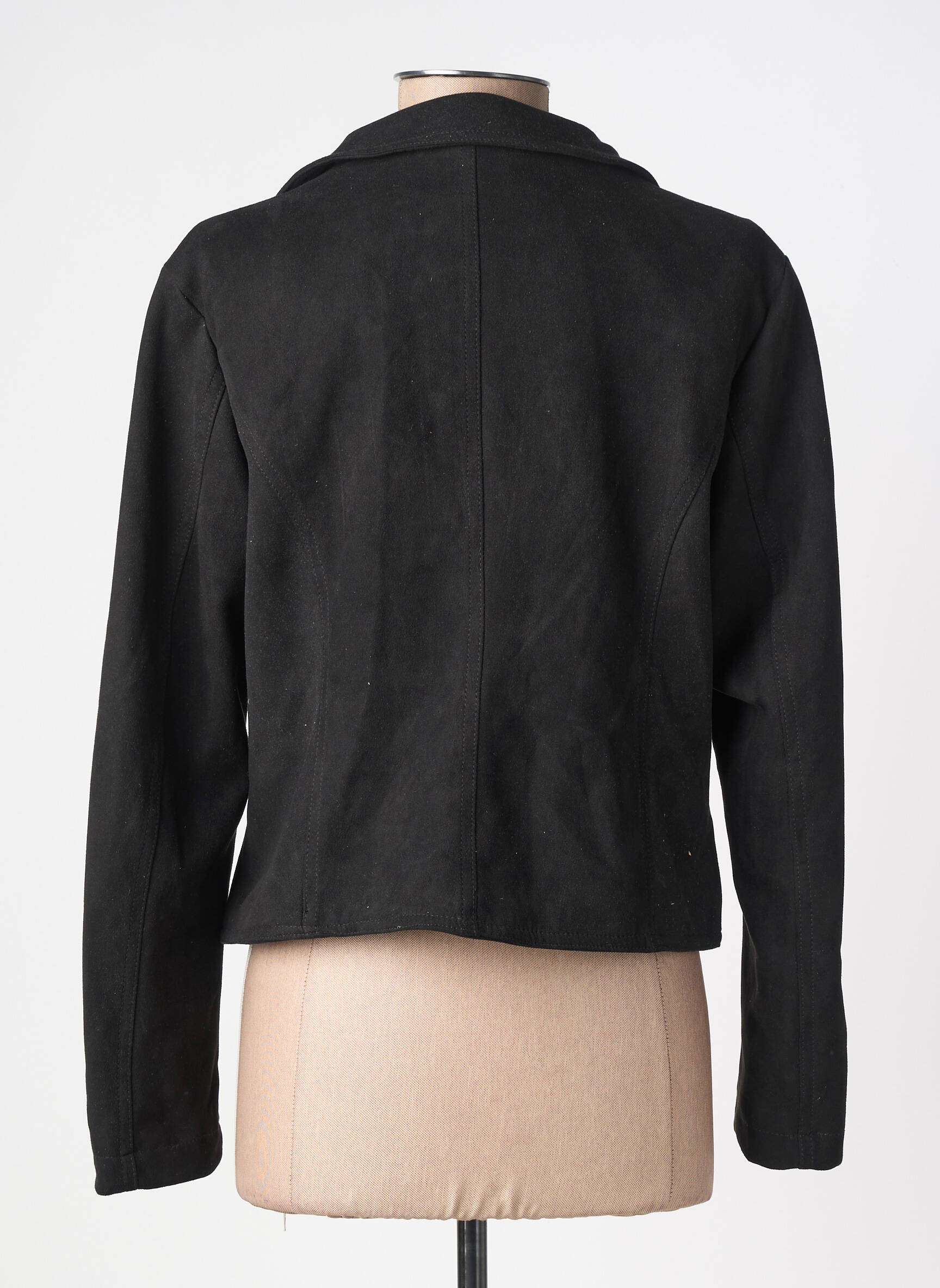 Jachete casual țesătură suedină negru MOLLY BRACKEN femeie