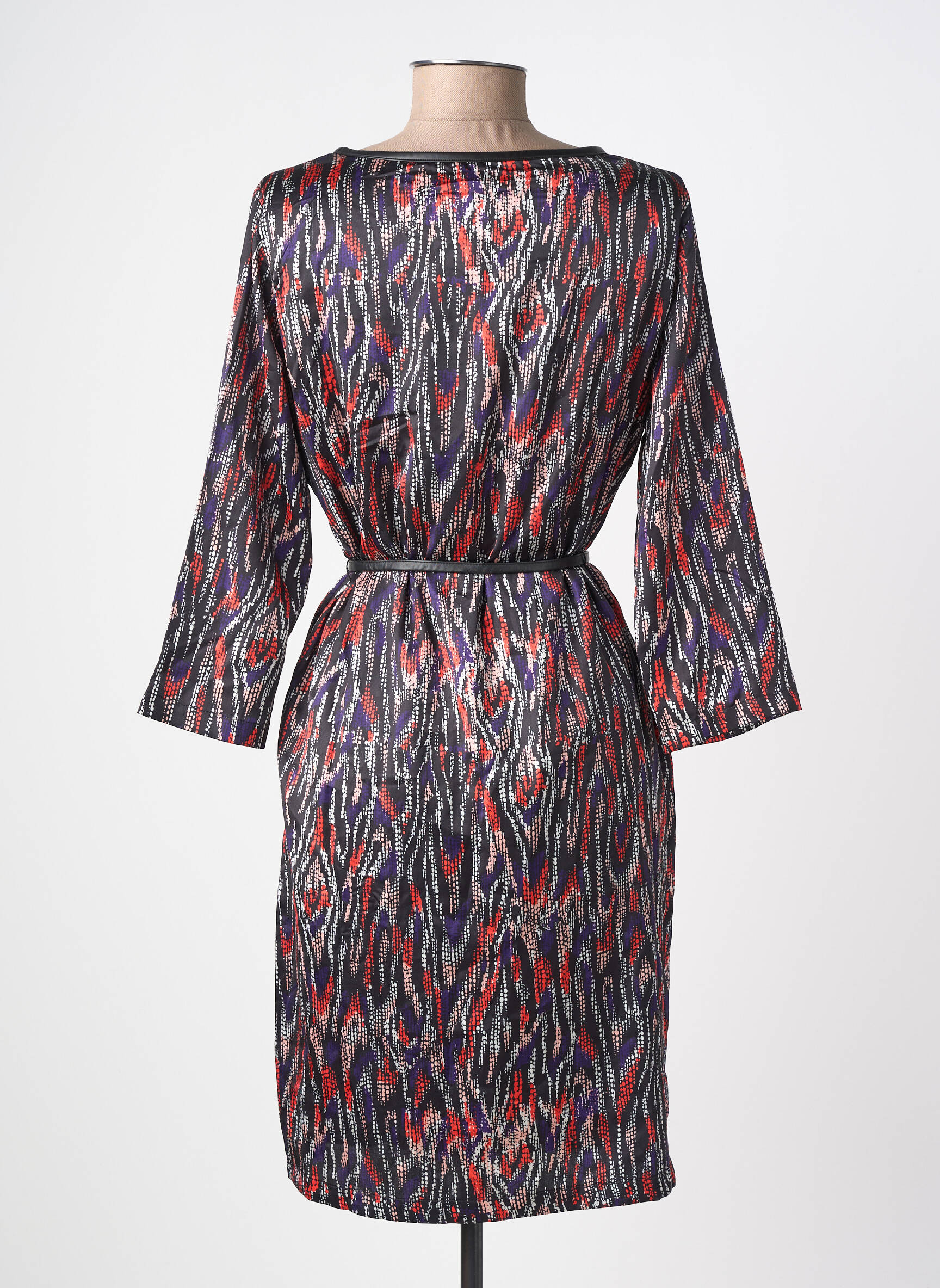 Rochie scurtă mâneci lungi mâneci lungi negru MOLLY BRACKEN femeie