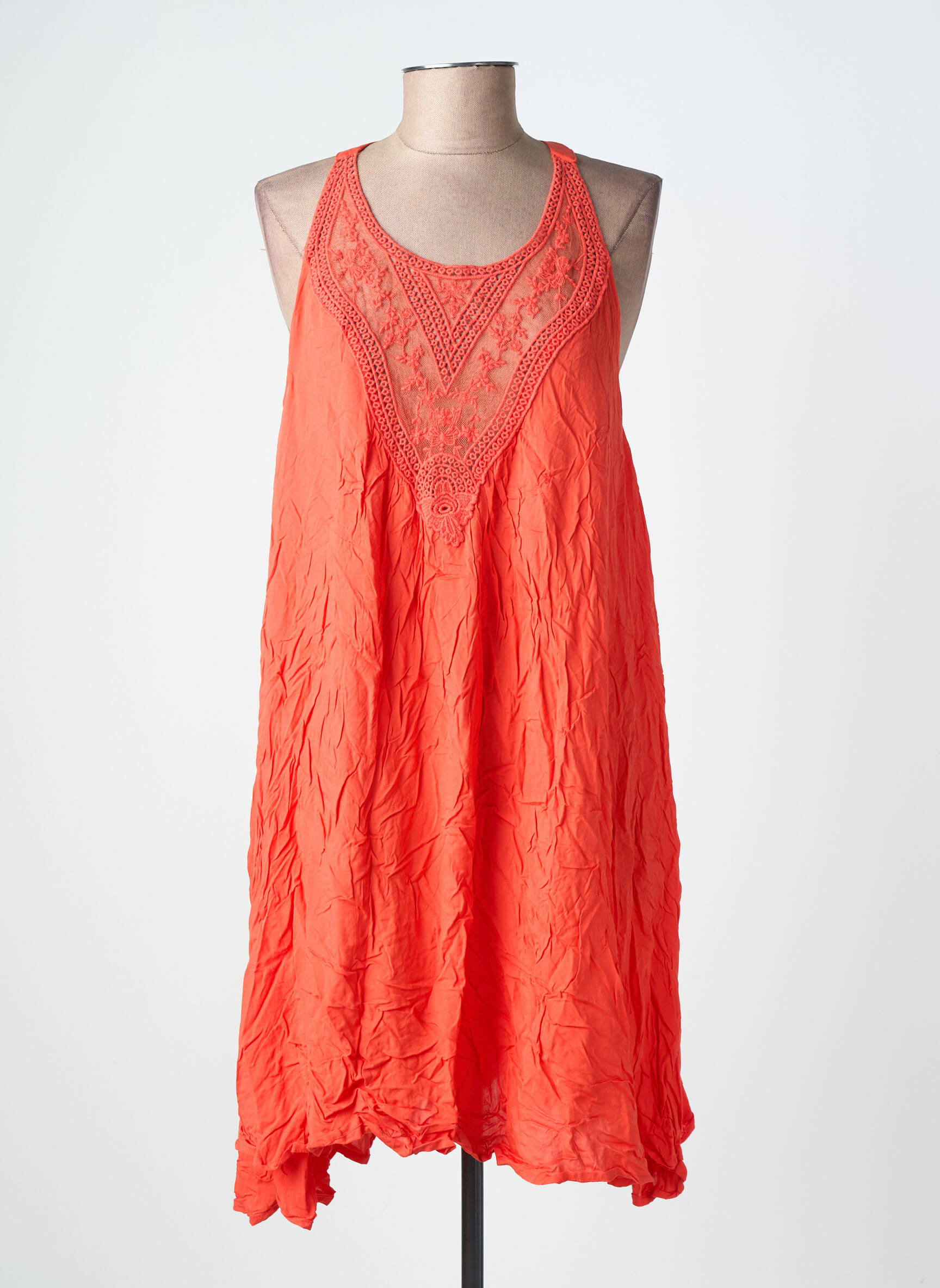 Rochie scurtă fără mâneci fără mâneci roșu MOLLY BRACKEN femeie