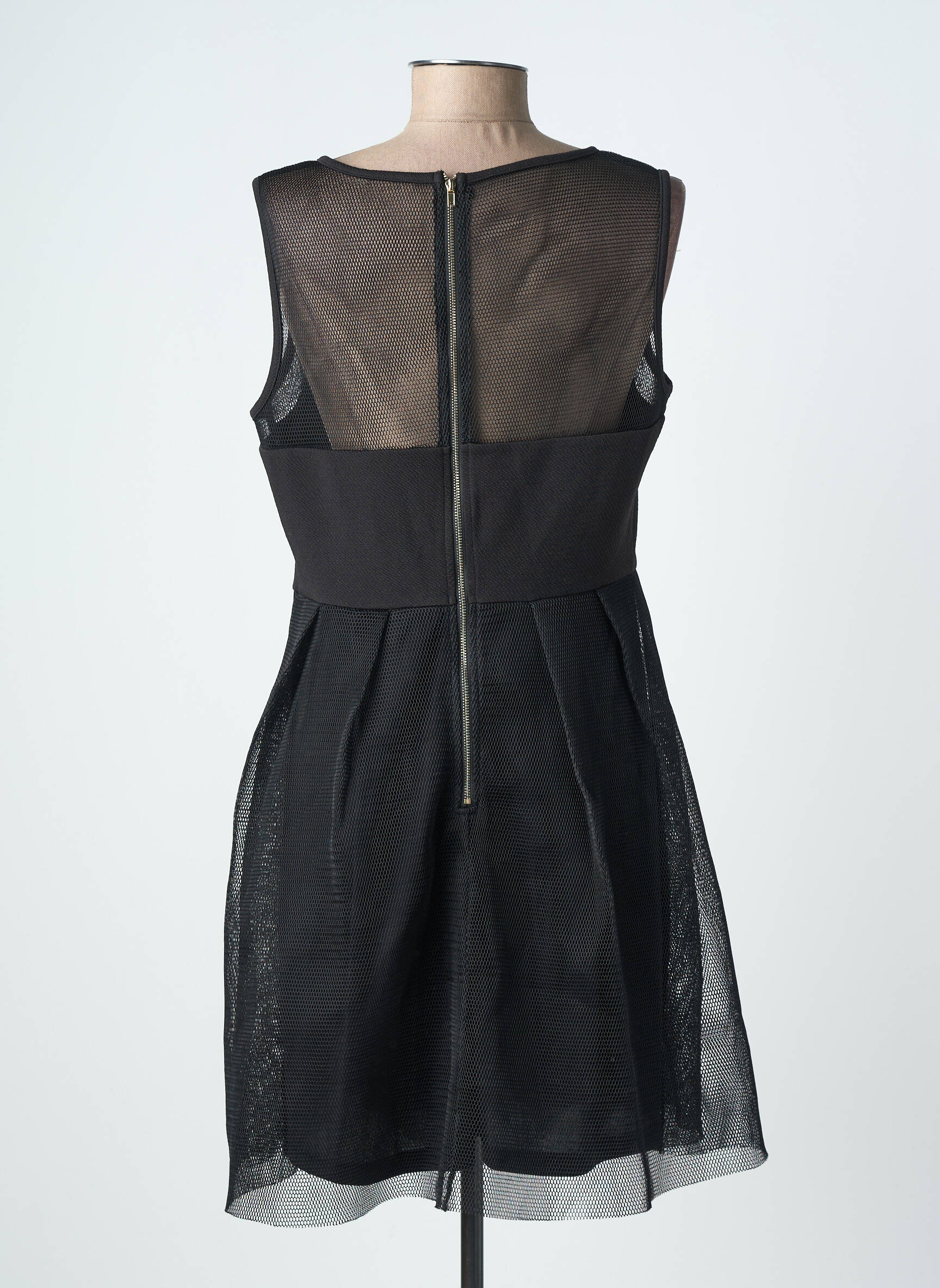 Rochie scurtă fără mâneci fără mâneci negru MOLLY BRACKEN femeie