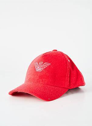 Șapcă broderie roșu EMPORIO ARMANI bărbat
