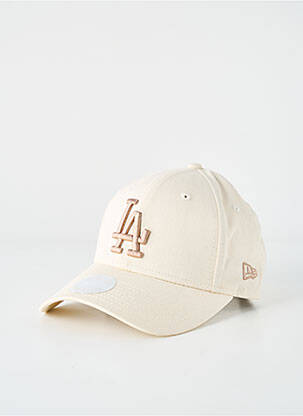 Șapcă broderie bej NEW ERA femeie