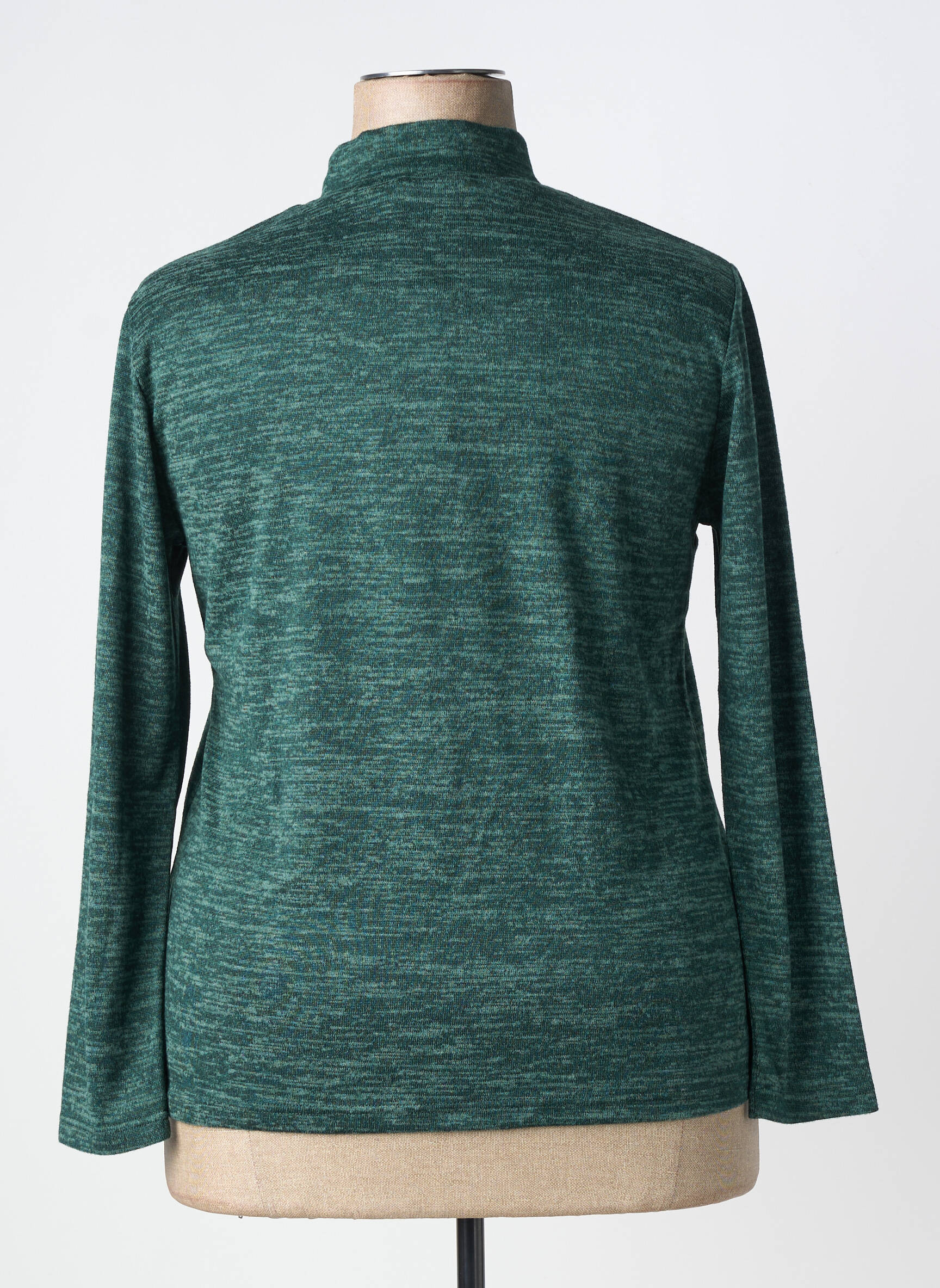 Pulover elasticitate mâneci lungi verde TELMAIL femeie