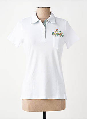 Tricou elasticitate mâneci scurte alb TELMAIL femeie