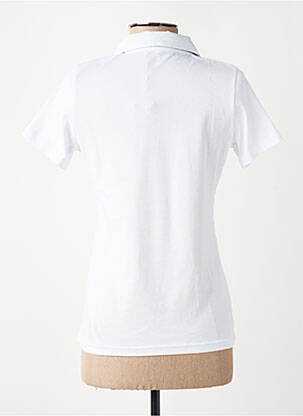 Tricou elasticitate mâneci scurte alb TELMAIL femeie