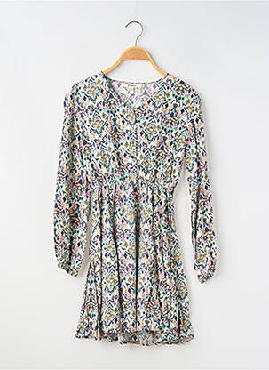 Rochie midi mâneci lungi verde GARCIA fată