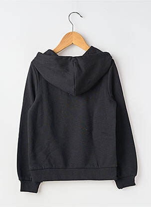 Hanorac cu glugă țesătură jersey mâneci lungi negru ONLY fată