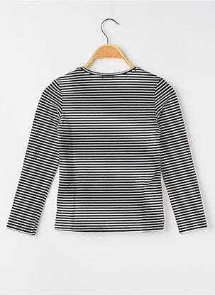 Tricou croială cambrată fără mâneci negru IKKS fată