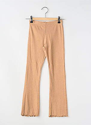 Pantalon evazat elasticitate talie elastică bej MAYORAL fată