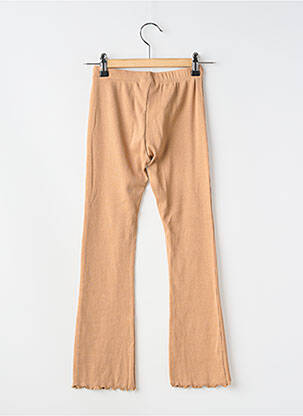 Pantalon evazat elasticitate talie elastică bej MAYORAL fată