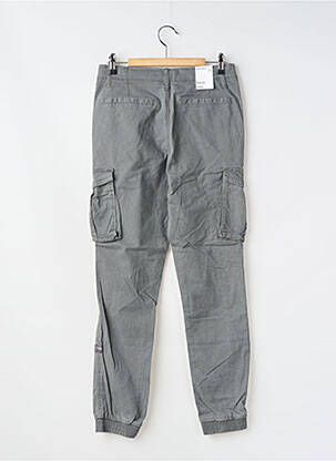 Pantalon cargo țesătură poplin mărime reglabilă gri NAME IT băiat