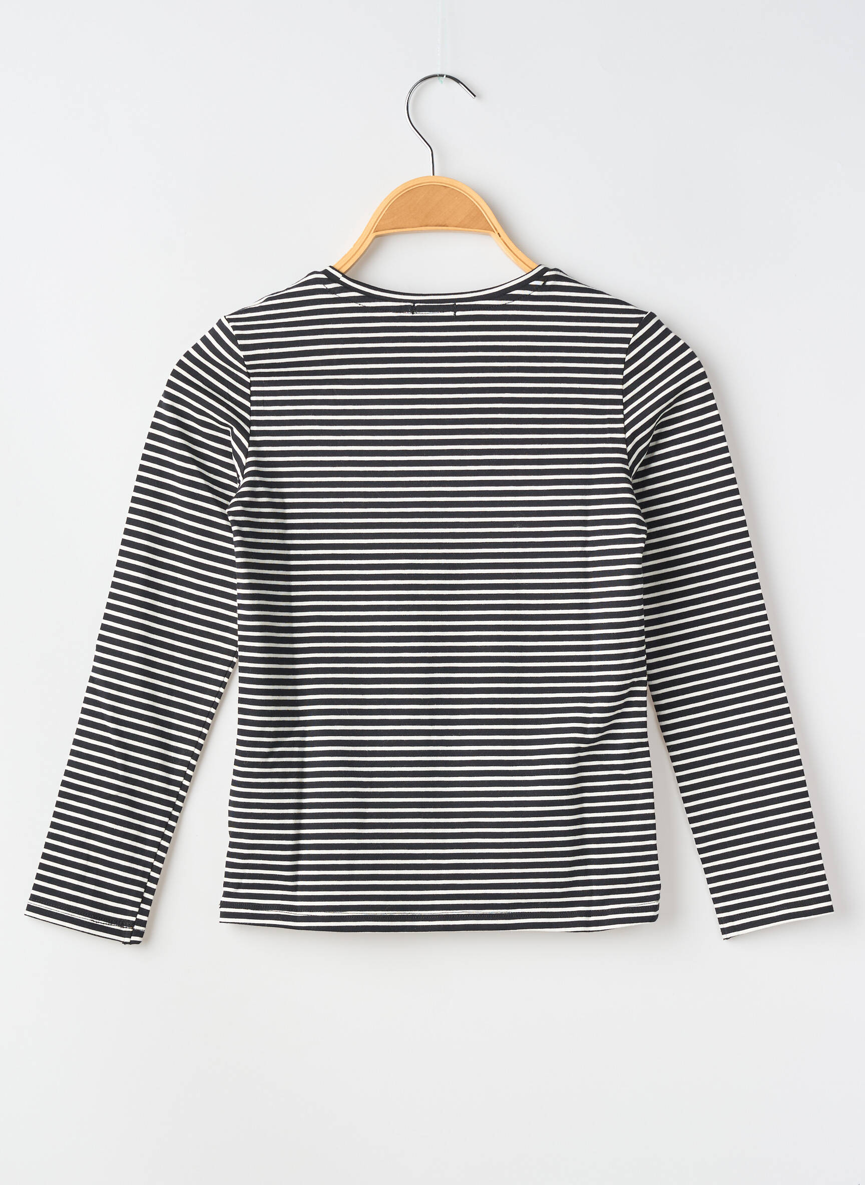 Tricou croială cambrată fără mâneci negru IKKS fată