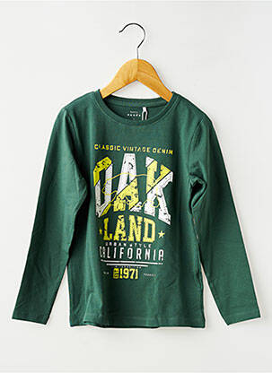 Tricou mâneci lungi mâneci lungi verde NAME IT băiat