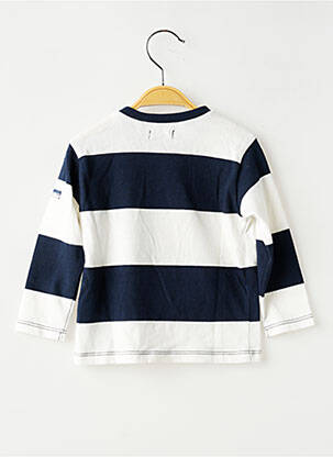 Tricou mâneci lungi mâneci lungi albastru IKKS copil