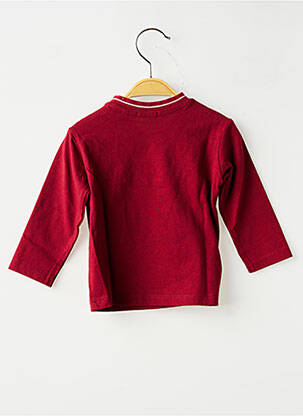 Tricou mâneci lungi mâneci lungi roșu IKKS copil