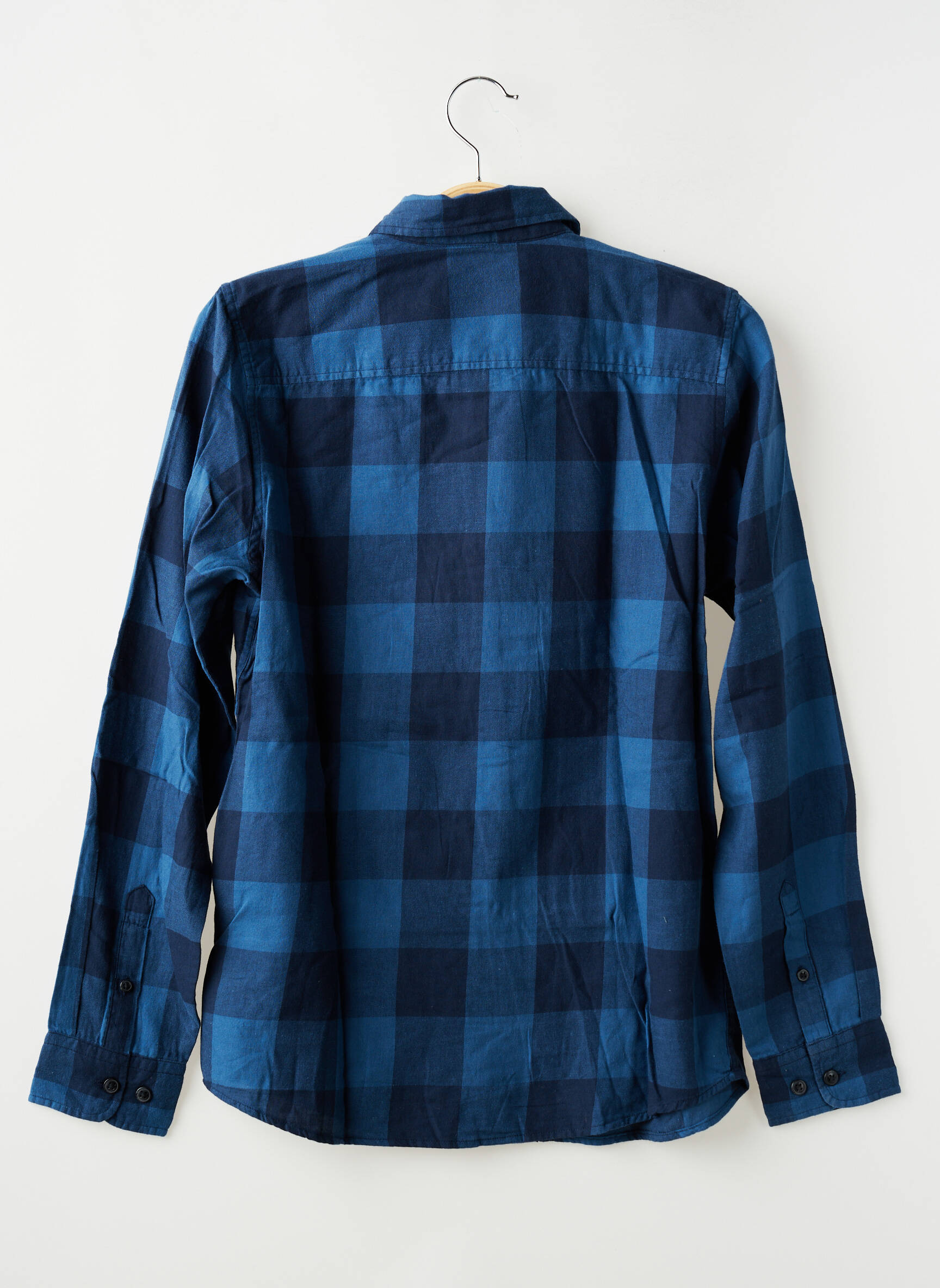 Cămașă cu mâneci lungi țesătură poplin albastru JACK & JONES băiat