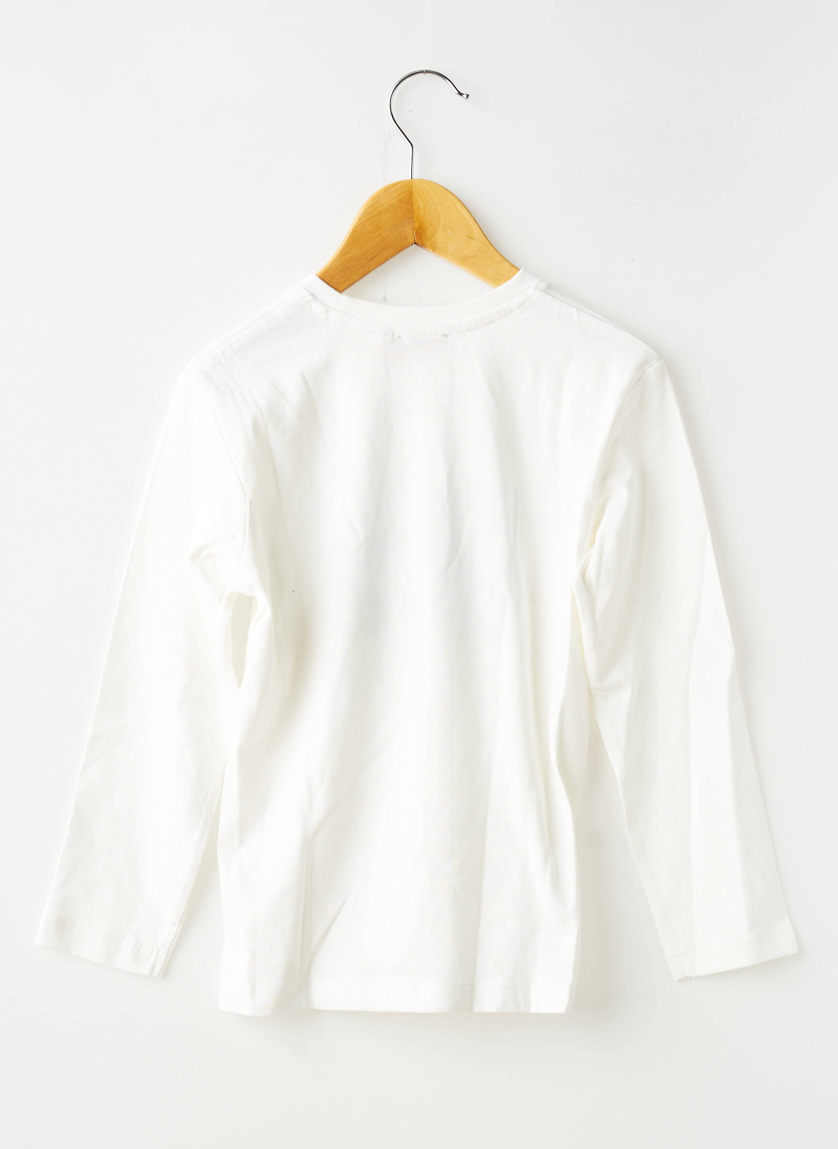 Tricou mâneci lungi mâneci lungi alb IKKS băiat