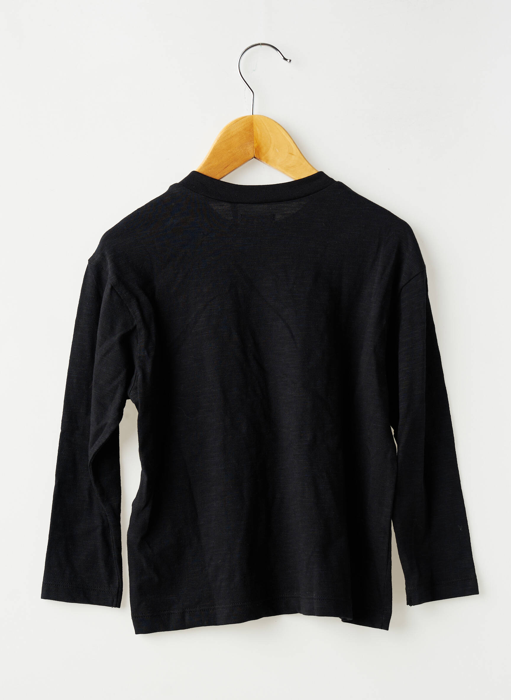 Tricou mâneci lungi mâneci lungi negru IKKS băiat