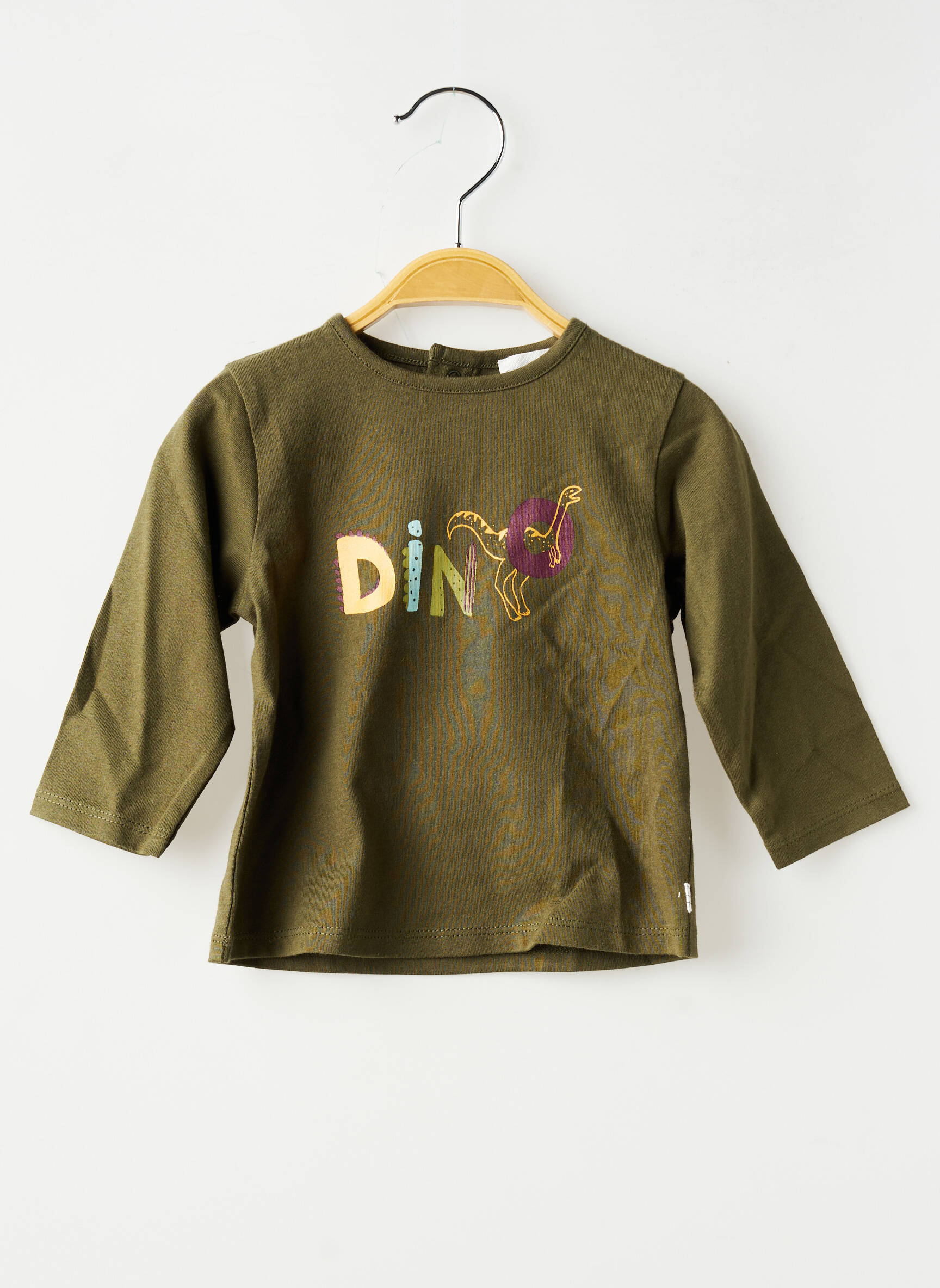 Tricou mâneci lungi mâneci lungi verde CARREMENT BEAU băiat