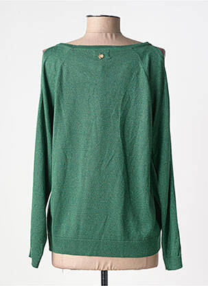 Pulover elasticitate mâneci lungi verde LOLA ESPELETA femeie