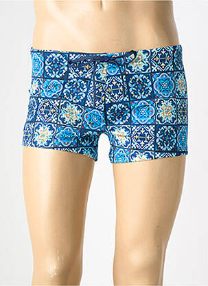 Slip de baie țesătură poplin albastru HOM bărbat