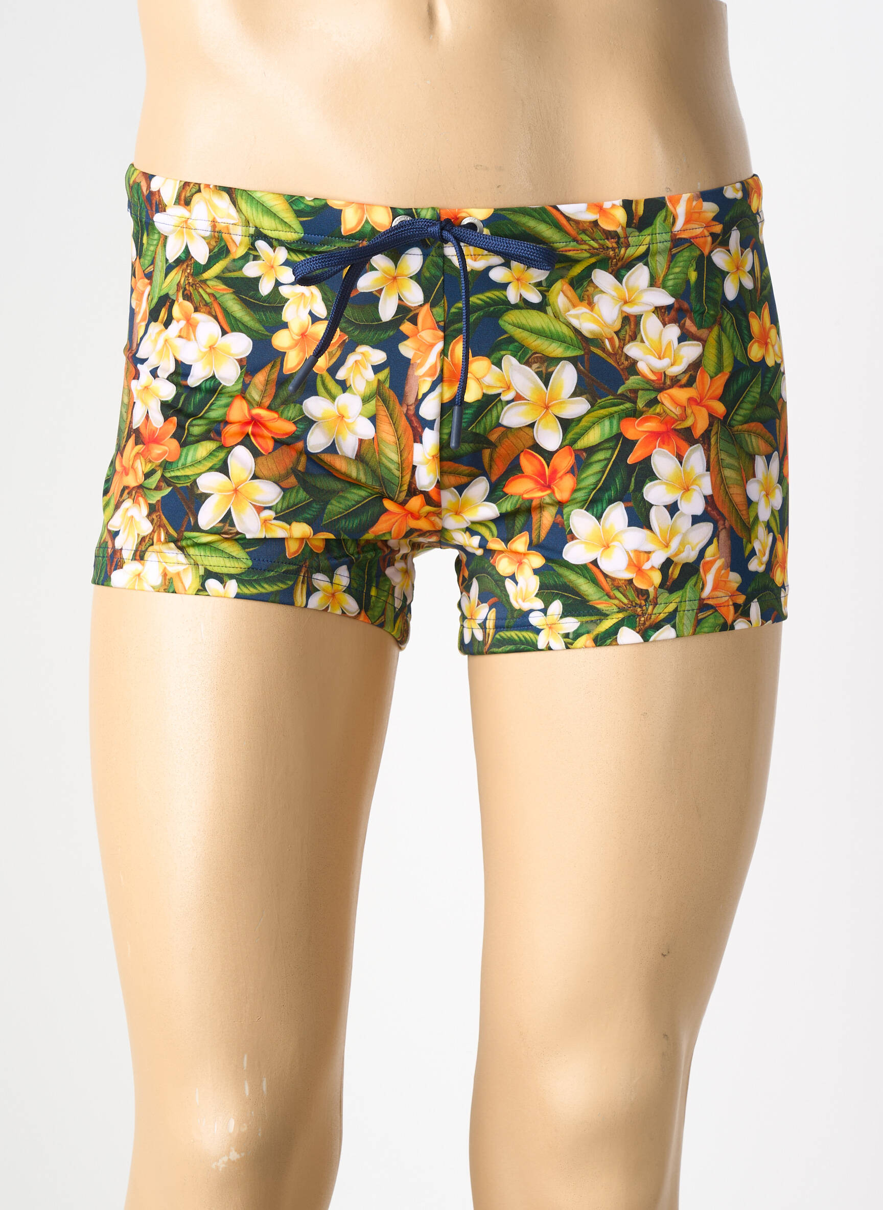 Slip de baie țesătură poplin verde HOM bărbat