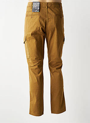 Pantalon cargo talie cu cleme mărime normală maro BENSON & CHERRY bărbat