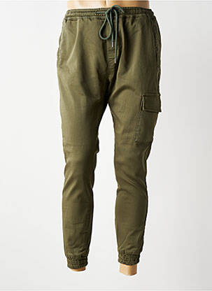 Pantalon cargo multibuzunare talie înaltă verde BENSON & CHERRY bărbat