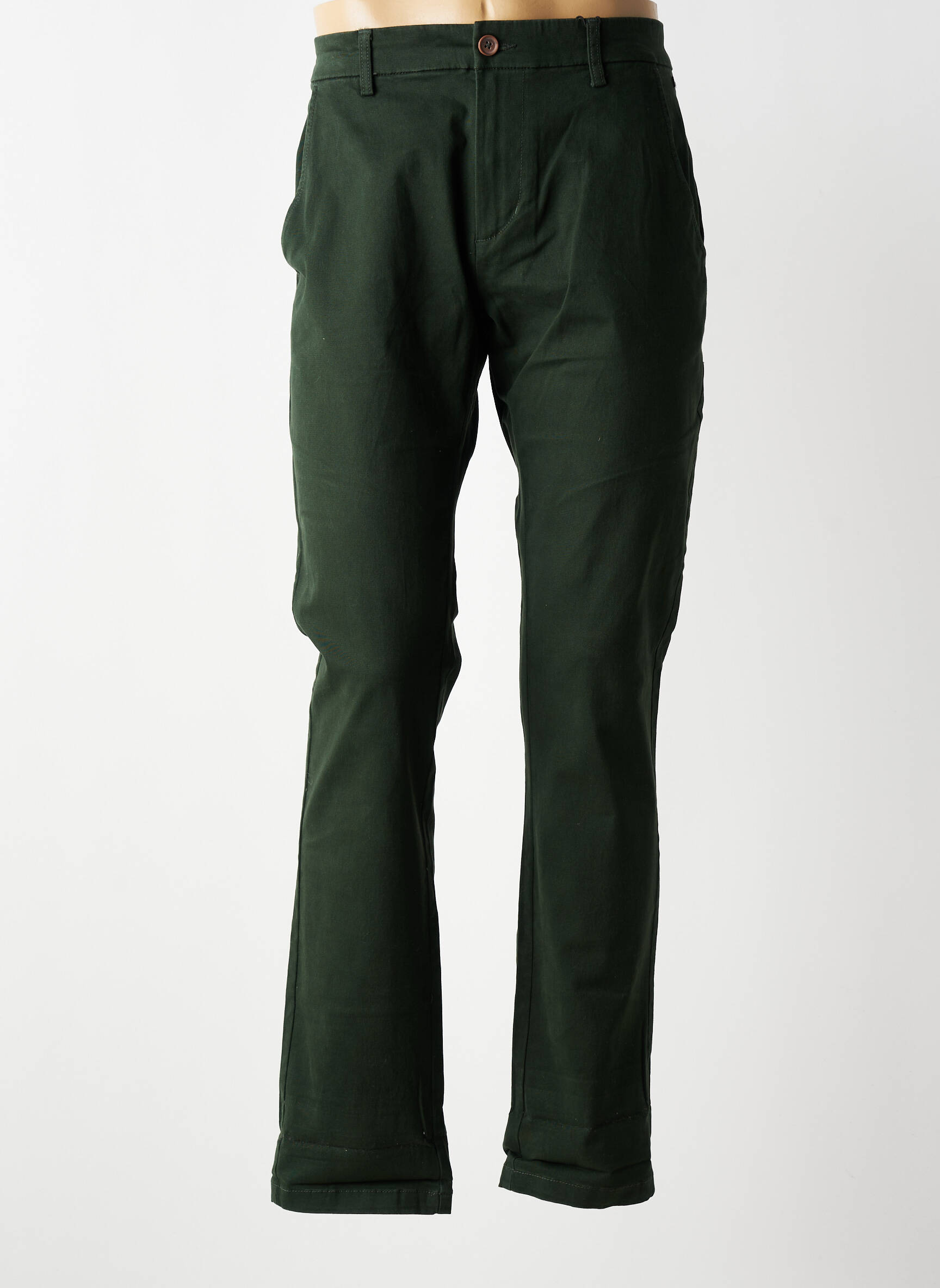 Pantalon chino elasticitate mărime normală verde BLEND bărbat