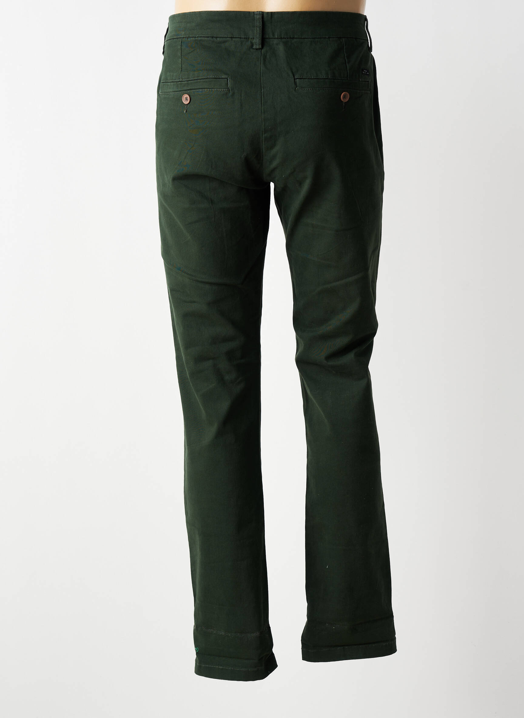 Pantalon chino elasticitate mărime normală verde BLEND bărbat